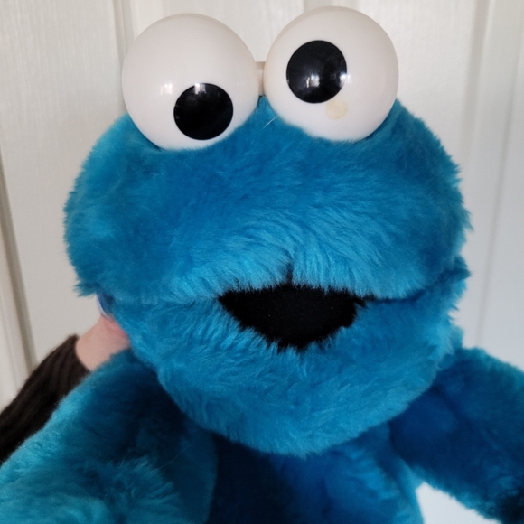 Vintage 1997 Cookie Monster Plush Backpack - Picture 12 of 14